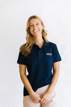 Load image into Gallery viewer, Navy Polo T-Shirt