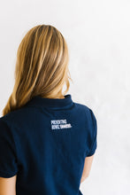 Load image into Gallery viewer, Navy Polo T-Shirt