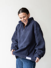 Load image into Gallery viewer, Womens - Sherpa Fleece Quarter Zip
