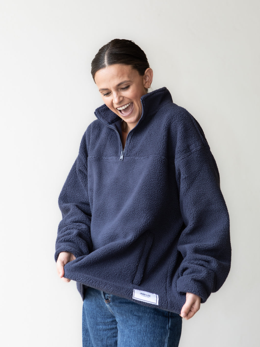 Womens - Sherpa Fleece Quarter Zip